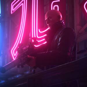 Hitman Trilogy - Sniper Neon Lights