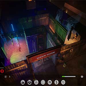 Horror Tycoon - Entrance Overhead View