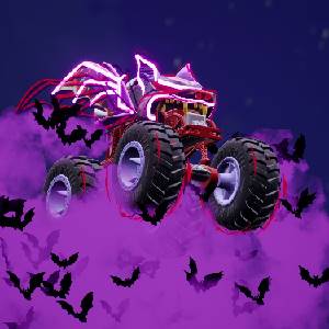 Hot Wheels Monster Trucks Stunt Mayhem - Bats