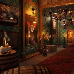 House Flipper 2 - Scooby-Doo DLC - Mansion’s Hallway