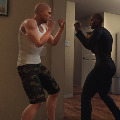 House Party - Derek and Frank Fighting