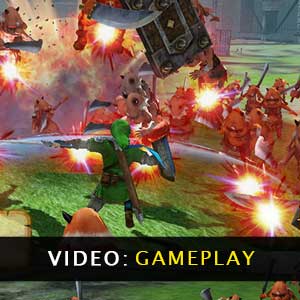 Hyrule Warriors Definitive Edition gameplay video