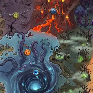 idle:Doodle Realm - Level Select