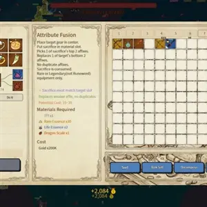 idle:Doodle Realm - Attribute Fusion