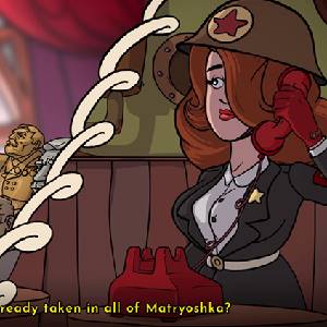 Irony Curtain From Matryoshka with Love Supreme Leader