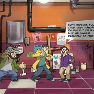 Jay and Silent Bob Chronic Blunt Punch - Public Restroom