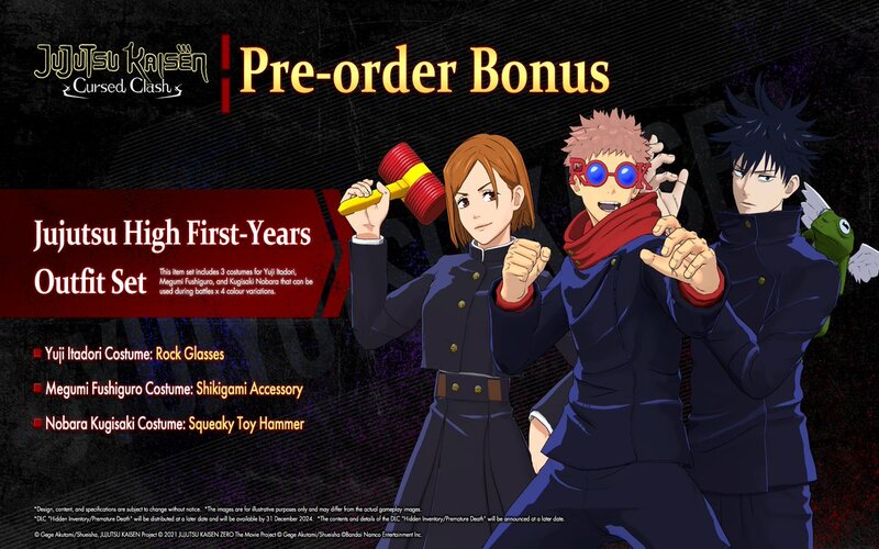 Jujutsu Kaisen Cursed Clash pre-order