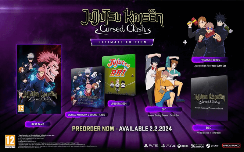 Jujutsu Kaisen Cursed Clash edizione ultima