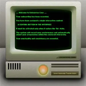 Just. Press. The Button. - Welcome Notice