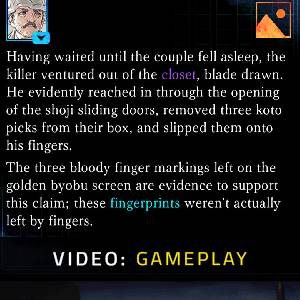 Kindaichi Mystery Series: The Honjin Murders – Gameplay