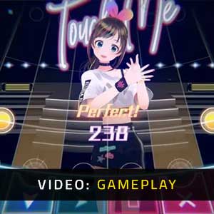 Kizuna AI Touch The Beat - Video Gameplay