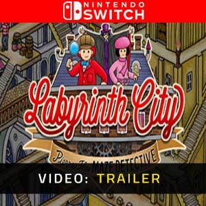 Labyrinth City Pierre the Maze Detective Nintendo Switch Video Trailer