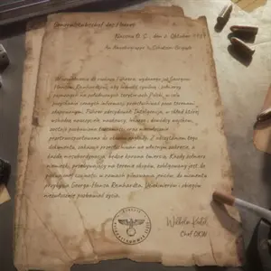 Land of War The Beginning - Letter