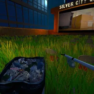 Lawn Care Simulator - Picking Up Trash