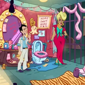 Leisure Suit Larry Wet Dreams Don't Dry - Jail