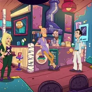 Leisure Suit Larry Wet Dreams Don't Dry - Salon du Lézard