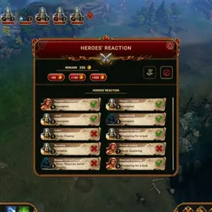 Lessaria: Fantasy Kingdom Sim - Heroes’ Reaction