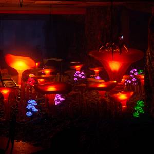 Level Unknown Backrooms - Bioluminescent Plant