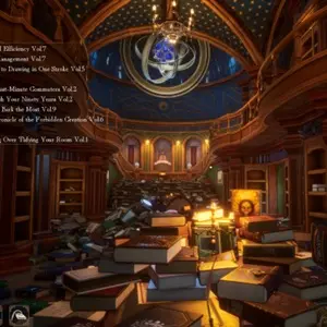 Librarian: Tidy Up the Arcane Library! – Library