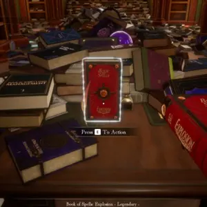 Librarian: Tidy Up the Arcane Library! – Spell Book