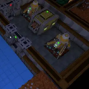 Life in Bunker - Mining