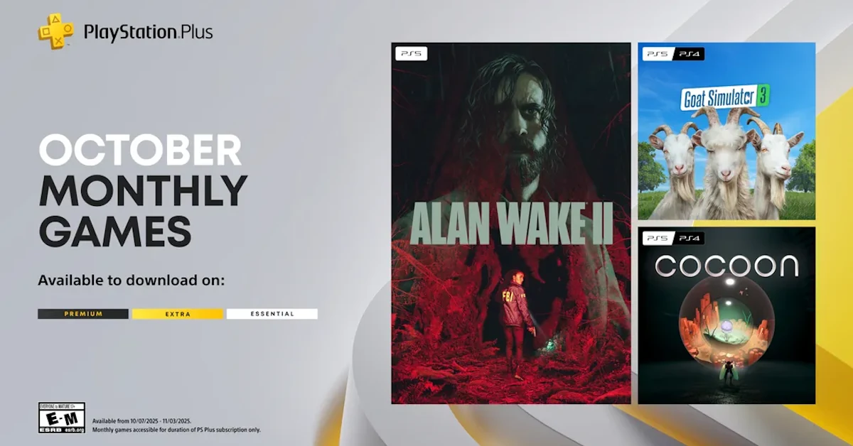 PlayStation Plus October Lineup: Horror, Chaos, and Mind-Bending Worlds Await