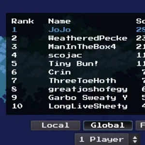 Living Dead House - Global Leaderboard