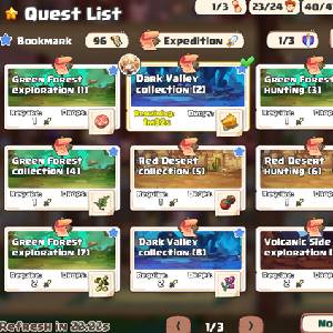 Love Tavern - Quest List