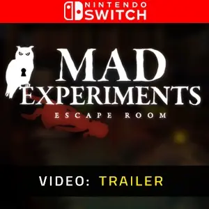 Mad Experiments Escape Room Nintendo Switch - Video Trailer