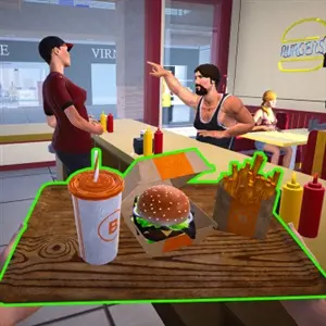 Mall Simulator - Fast Food Restaurant