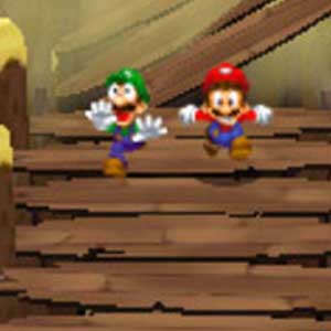 Mario Luigi Dream Team Bros Nintendo 3DS Running
