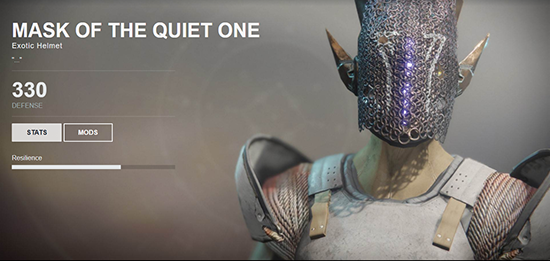 Mask of the Quiet One