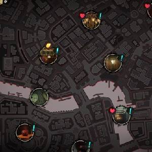 Mask of the Rose - London Map