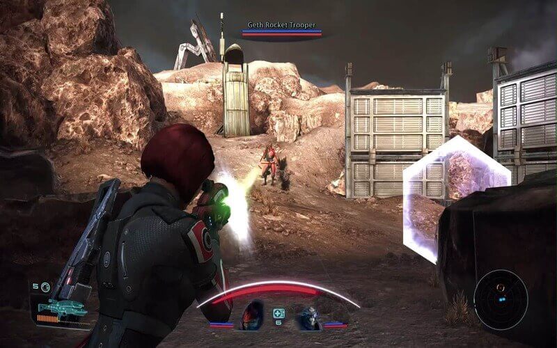 gameplay di Mass Effect Legendary Edition