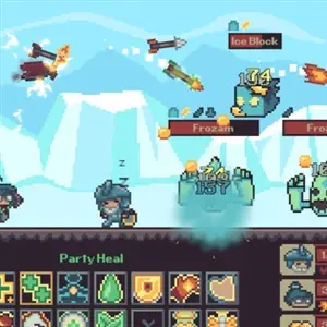 Master Healer Kale with useless party - Winterfall Peak