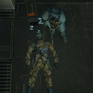 Metal Gear Solid 2 Substance - Searching in Corpse Body