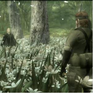 METAL GEAR SOLID 3 Snake Eater Master Collection - Solid Snake and Big Boss Garden