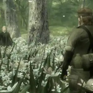 METAL GEAR SOLID 3 Snake Eater Master Collection - Solid Snake and Big Boss Garden