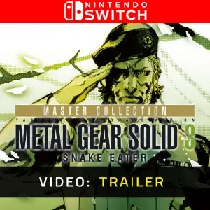 METAL GEAR SOLID 3 Snake Eater Master Collection Nintendo Switch - Video Trailer
