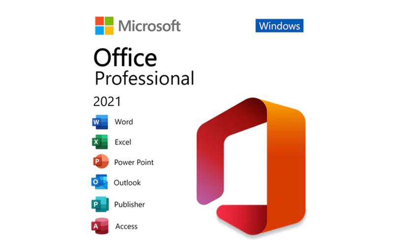 Microsoft Windows 11 Pro + Office 2021 Professional Plus 3 PC