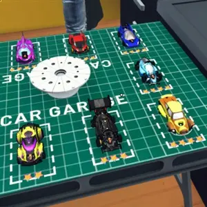 Mini Racer Car Shop Simulator - Car Garage