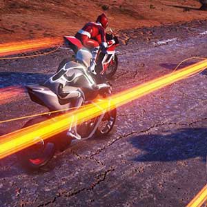 Racer hell-bent opponents