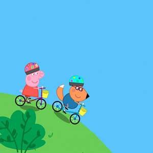 My Friend Peppa Pig Bike ride