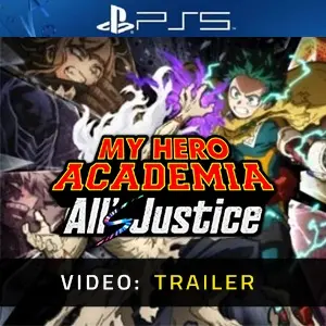 MY HERO ACADEMIA: All’s Justice PS5 - Trailer Video