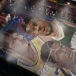 NBA THE RUN - Basketball Court