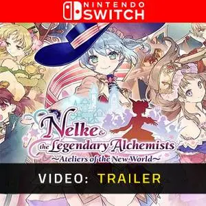 Nelke & the Legendary Alchemists: Ateliers of the New World Nintendo Switch - Video Trailer