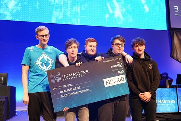 Prize cheque for 1st place at i63