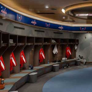 NHL 21 Locker Room