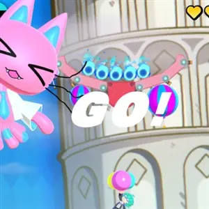 Octo's Balloon Challenge - Octopus Cat