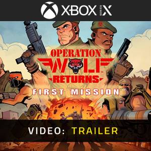 Operation Wolf Returns First Mission Xbox Series - Trailer